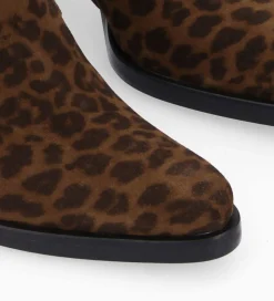 Outlet Bottine à talon à zip - Paddy 70 - Cuir velours - Boots - Bottines|Boots - Bottines