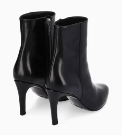 Outlet Bottine à talon aiguille zippée - Stella 85 - Cuir de veau lisse brillant - Boots - Bottines|Boots - Bottines