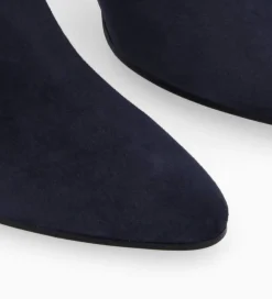 Clearance Bottine à talon aiguille zippée - Stella 65 - Cuir velours - Boots - Bottines|Boots - Bottines