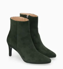 Best Bottine à talon aiguille zippée - Stella 65 - Cuir velours - Boots - Bottines|Boots - Bottines