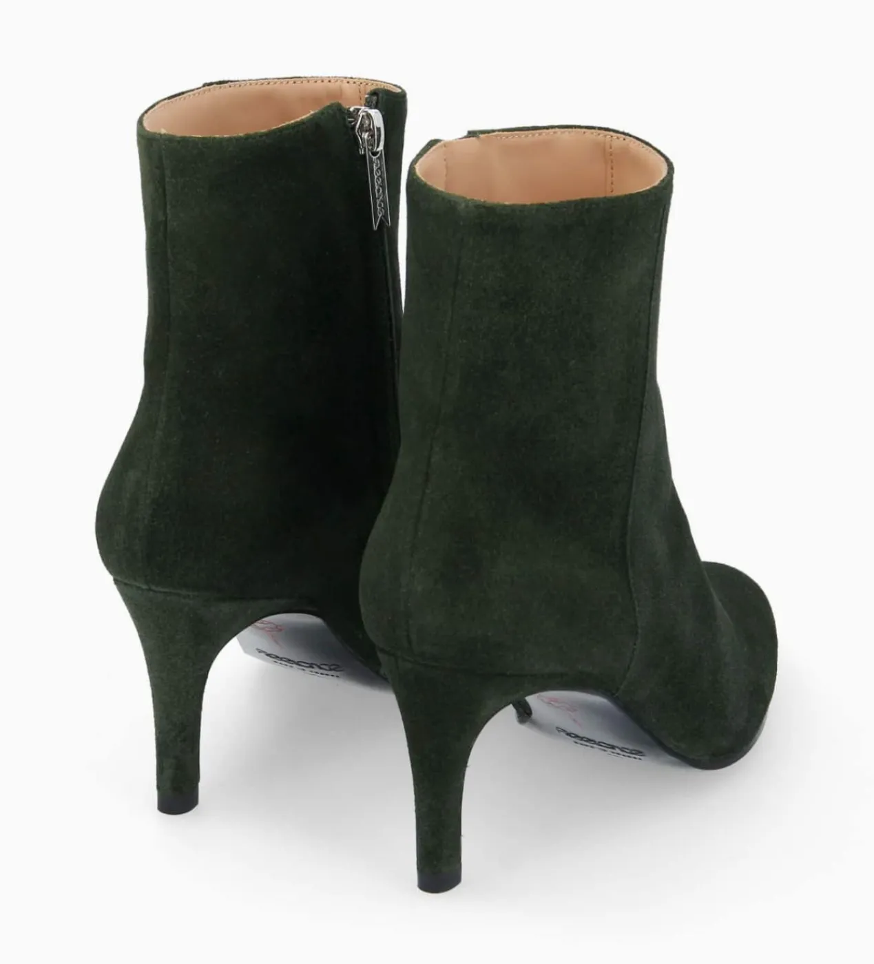 Best Bottine à talon aiguille zippée - Stella 65 - Cuir velours - Boots - Bottines|Boots - Bottines