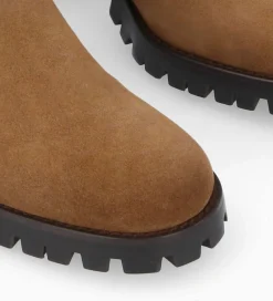 Best Bottine chelsea à talon - Jade 45 - Cuir velours - Boots - Bottines