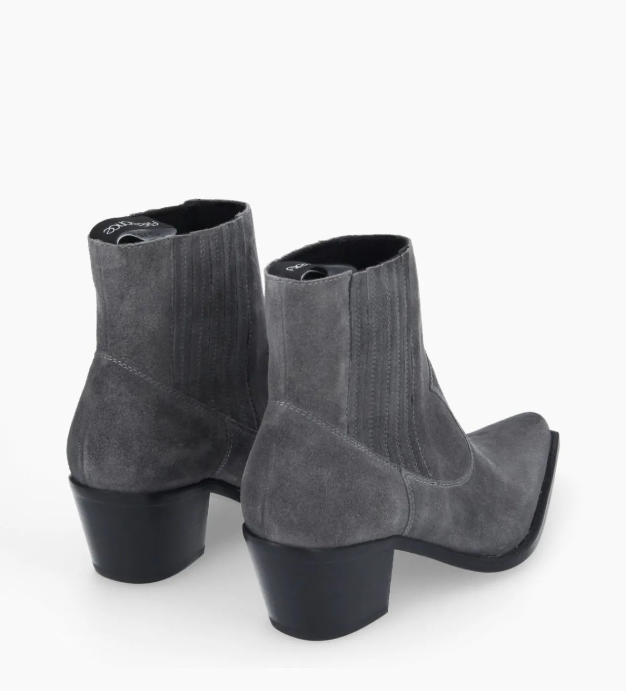 New Bottine western chelsea - Sibelle 50 - Cuir velours - Boots - Bottines|Boots - Bottines