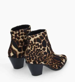 Discount Bottine western zippée - Jane 7 - Poils - Boots - Bottines|Boots - Bottines