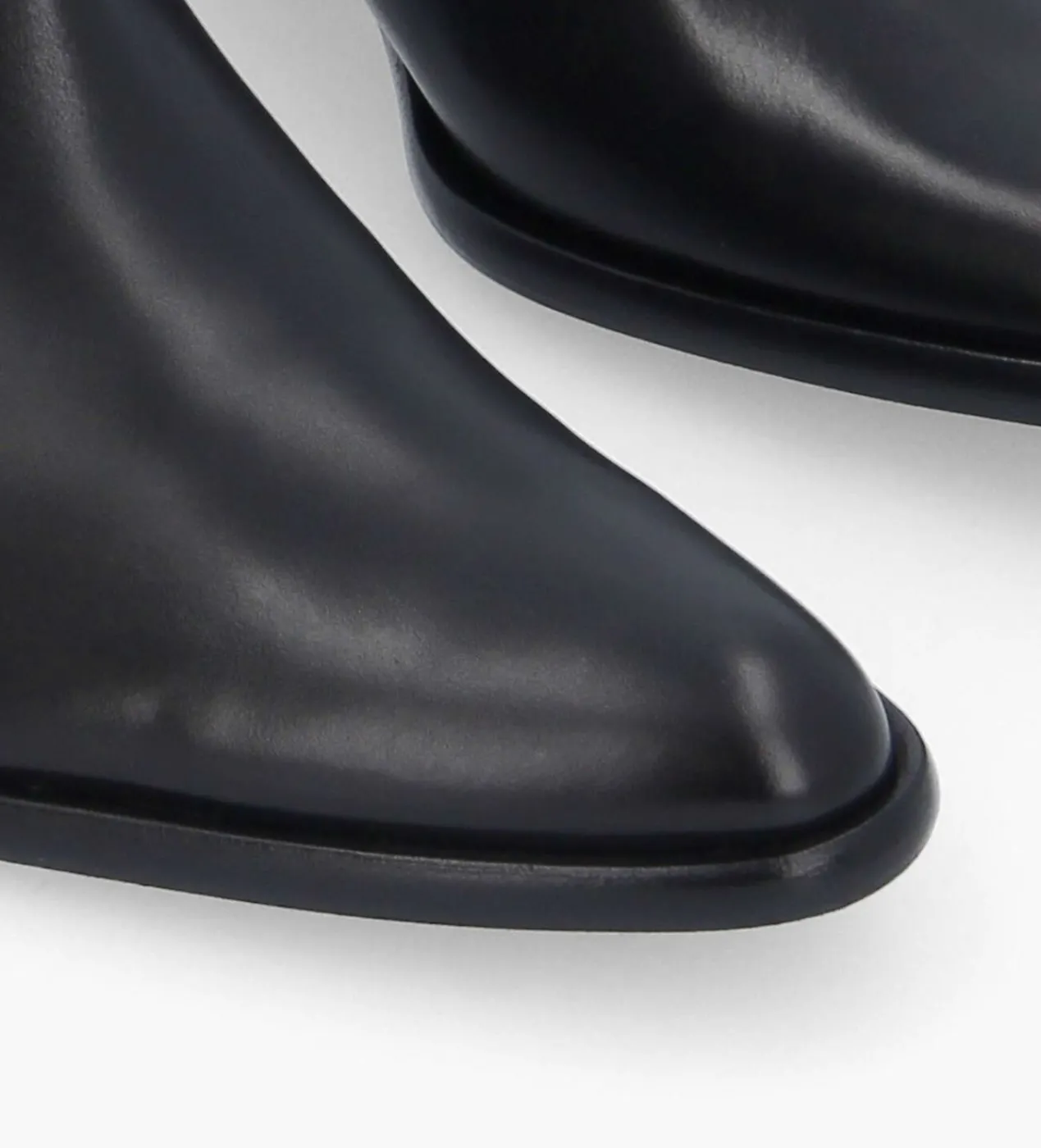 Hot Bottine western zippée à talon - Jane 5 - Cuir lisse - Boots - Bottines