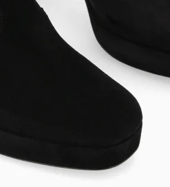 Online Bottine zippée à talon - Carlotta 70 - Cuir velours - Boots - Bottines