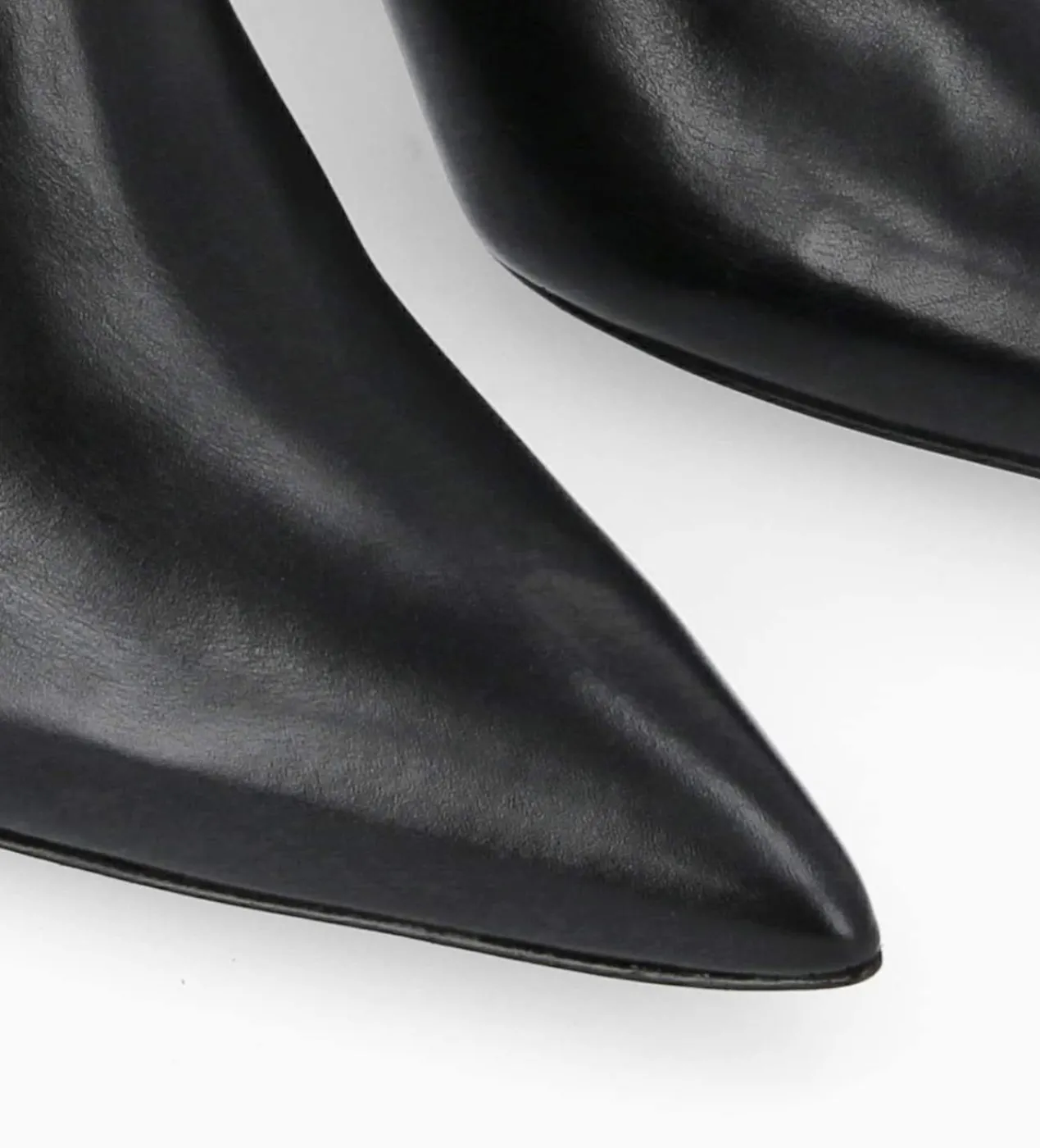 Bottine zippée à talon compensé - Florence 70 - Cuir de veau lisse brillant - Boots - Bottines