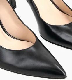 Hot Escarpin à bout pointu - Forel 70 - Cuir de veau lisse - Escarpins