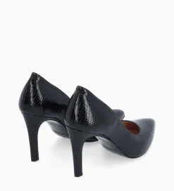 Online Escarpin à bout pointu - Forel 70 - Cuir verni imprimé serpent - Escarpins