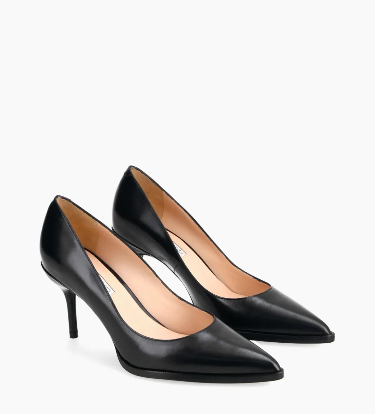 Online Escarpin à bout pointu - Jamie 70 - Cuir de veau lisse - Mocassins - Escarpins|Escarpins