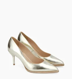 Online Escarpin à bout pointu - Jamie 70 - Cuir métallisé - Mocassins - Escarpins|Escarpins