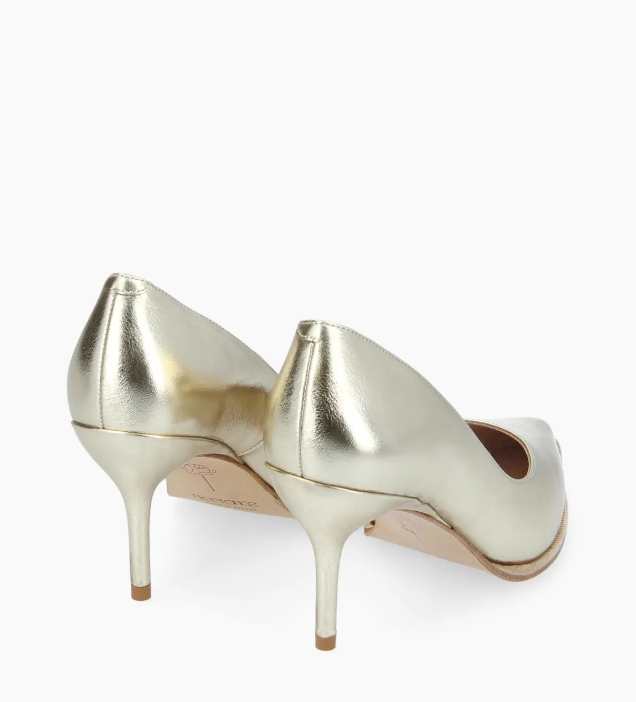 Online Escarpin à bout pointu - Jamie 70 - Cuir métallisé - Mocassins - Escarpins|Escarpins