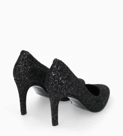 Hot Escarpin - Mirri 85 - Toile pailletée - Mocassins - Escarpins|Escarpins