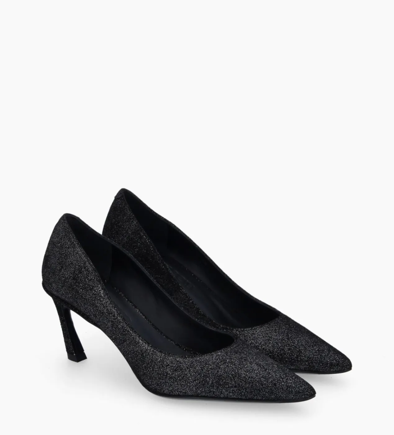 Outlet Escarpin - Rosie 65 - Cuir veau velours pailleté - Mocassins - Escarpins|Escarpins