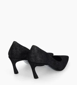 Outlet Escarpin - Rosie 65 - Cuir veau velours pailleté - Mocassins - Escarpins|Escarpins