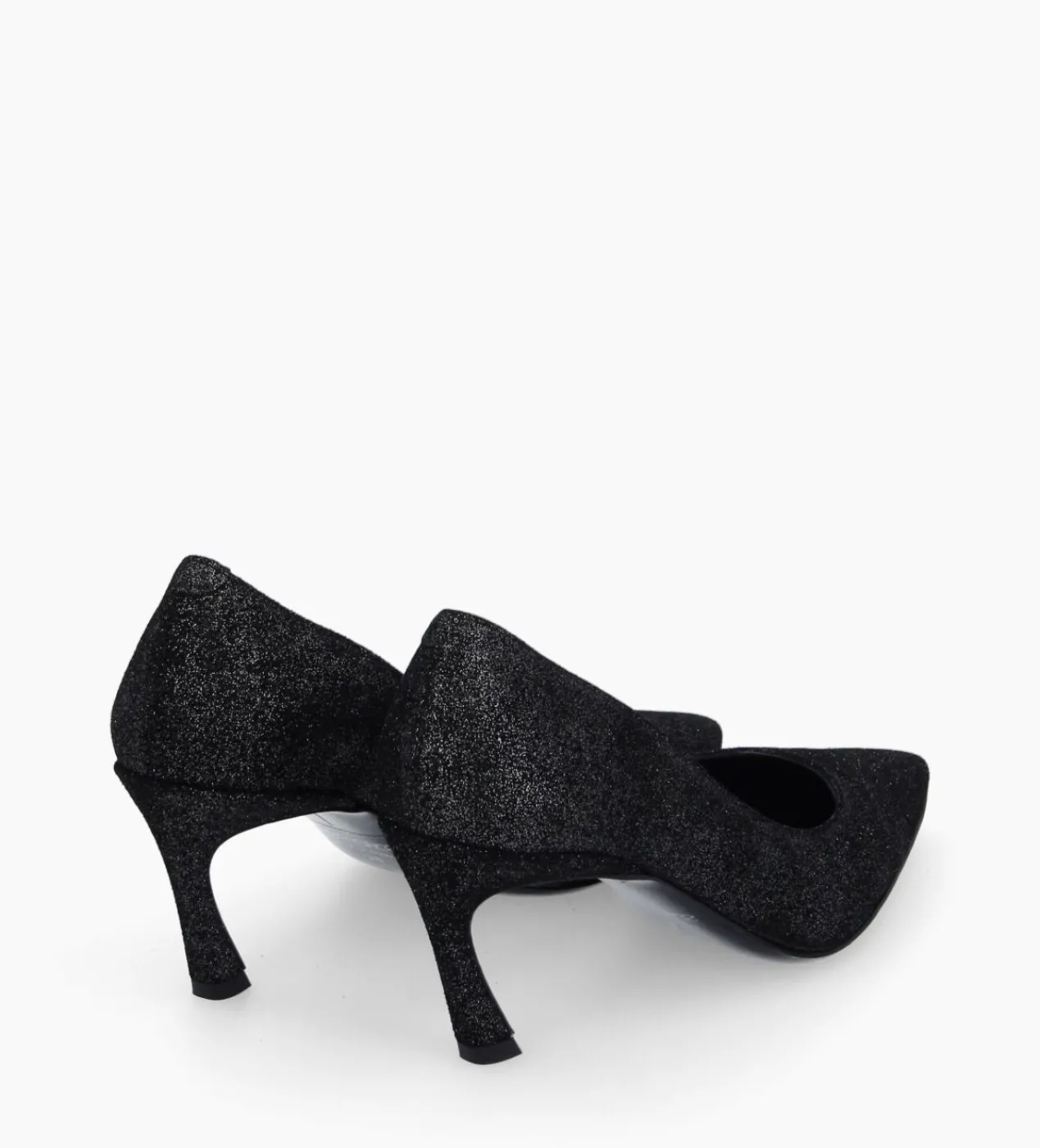 Outlet Escarpin - Rosie 65 - Cuir veau velours pailleté - Mocassins - Escarpins|Escarpins