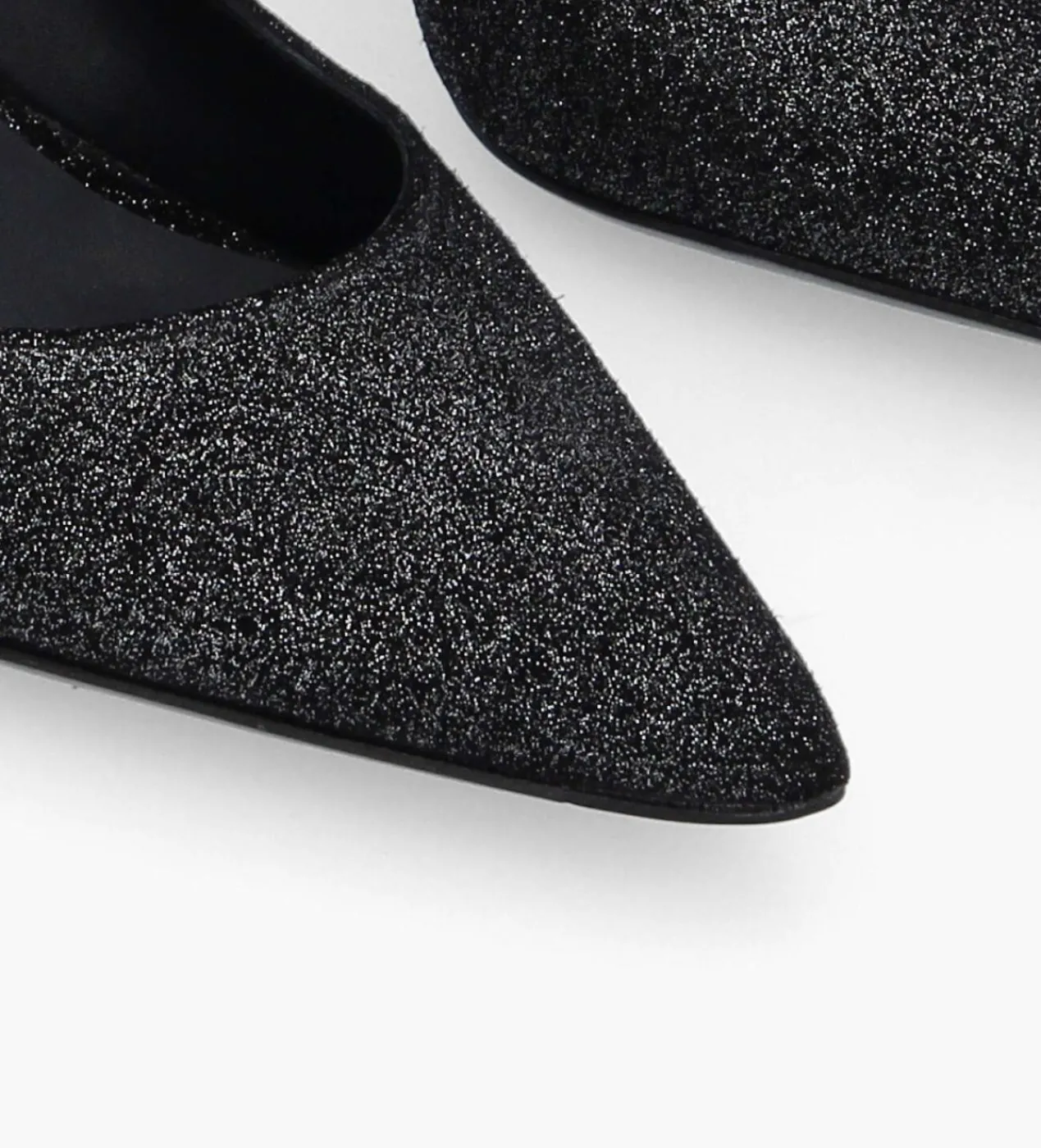 Outlet Escarpin - Rosie 65 - Cuir veau velours pailleté - Mocassins - Escarpins|Escarpins