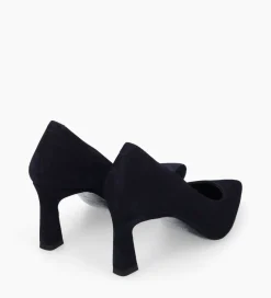 Outlet Escarpin à talon à bout pointu - Iris 65 - Cuir velours - Escarpins